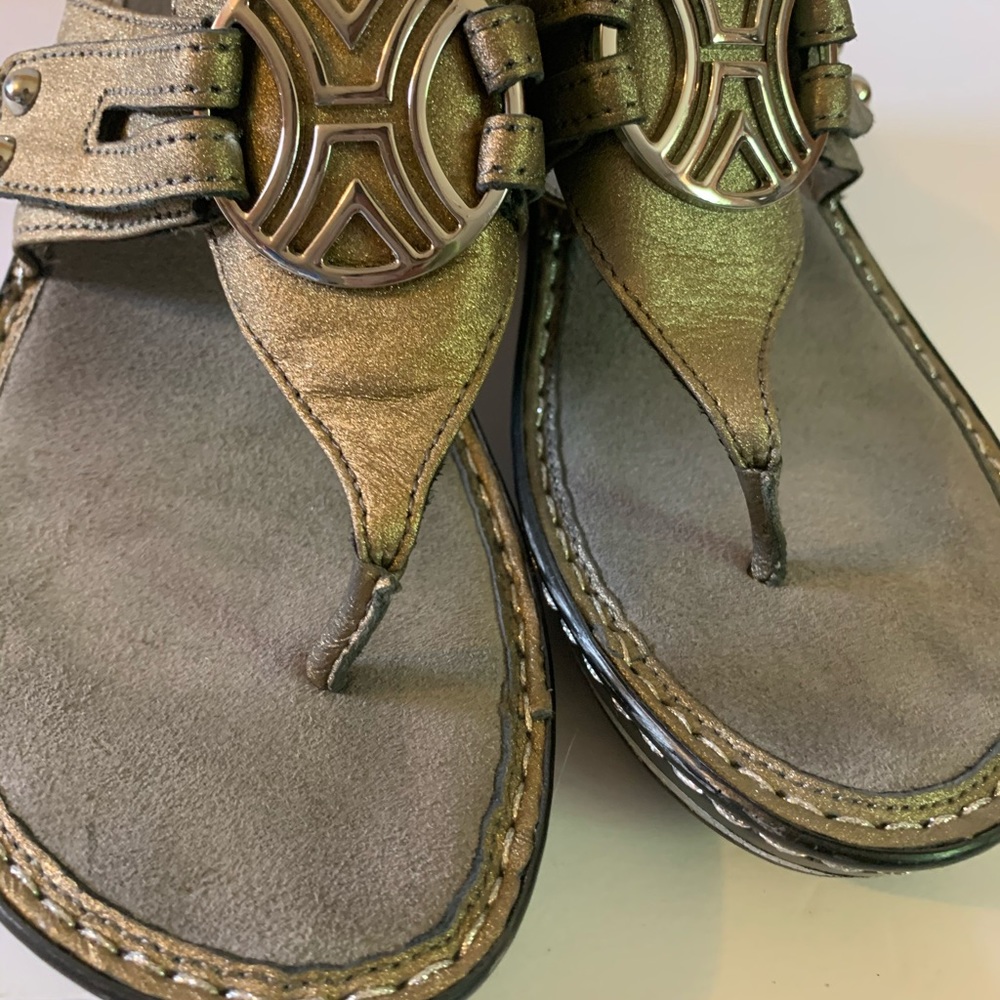 alegria sandals size 38 color siver - Picture 4 of 7